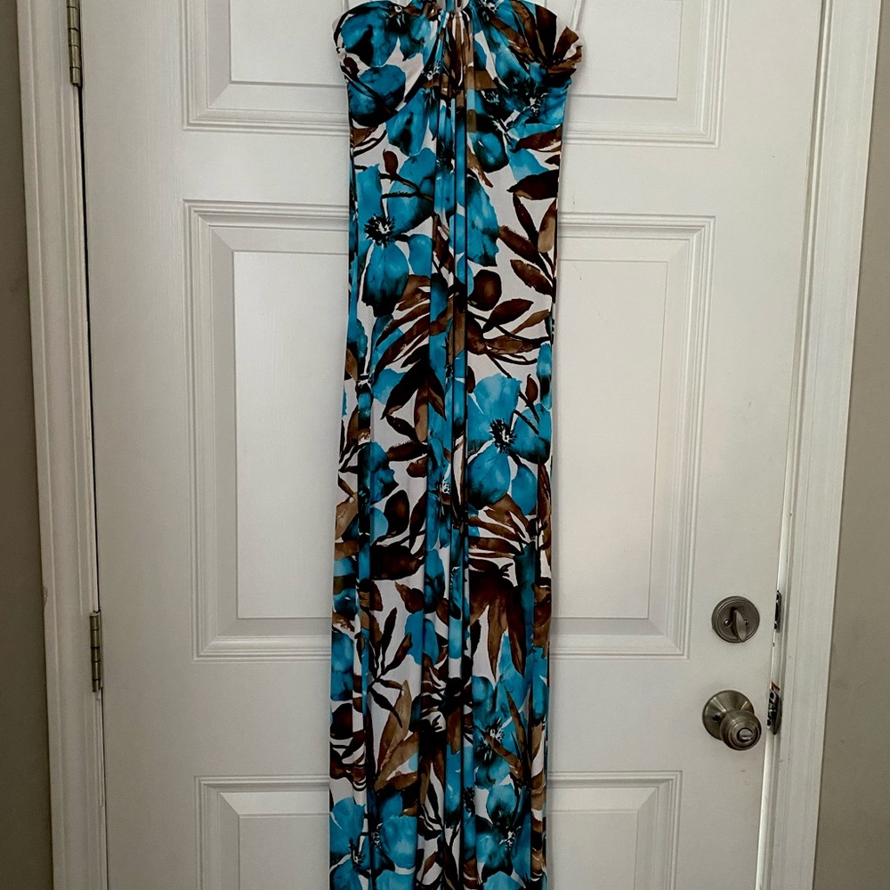 Body Central Floral Maxi Dress